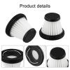 2pc Filter Element Replacement FilterCompatible For BaseusA3 Handheld Vacuum Cleaner Spare Parts Aspirators Plastic Filters view 2