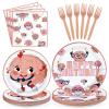 Greencian 96 Pcs Brain Birthday Party Decorations for Boys Girls, Serves 24 view 1