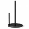 Jesginboo Paper Towel Holder Countertop, Black Kitchen Paper Towels Holder, Paper Roll Holder with Weighted Base view 1