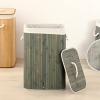 ANGGREK Foldable Laundry Basket Grocery Basket Large Capacity Dirty Clothes Storage Bucket for Home (1.7 Grey Square) view 4