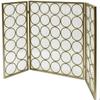 Fireplace Fence, 3 Panel Fireplace Screen, Guard Pets Ty Proof Fire Place Fence Cover Foldable for Home Decor Indoor Outdoor view 1