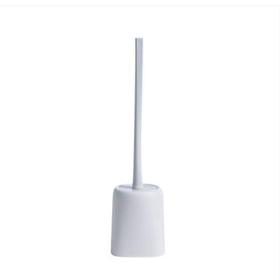 Bathroom Cleaning Assistant Toilet Brush Free Punch with Soft Hair Automatic Drying