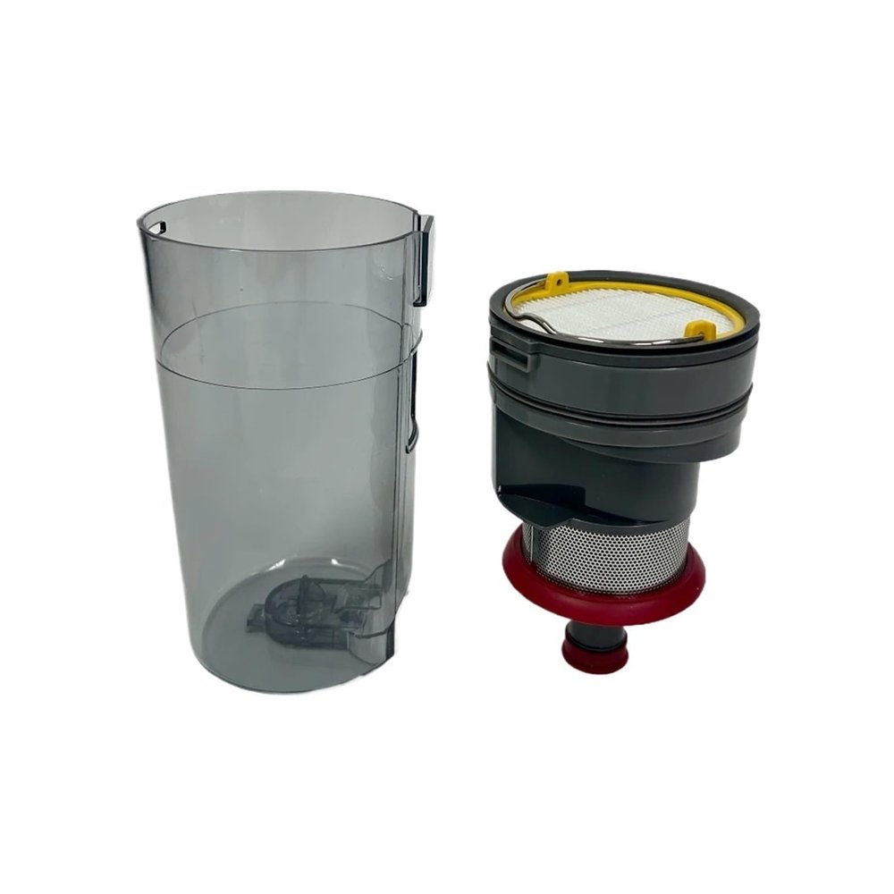 Accessories Dustbin Assembly Dust Container Cup With Red Cyclone Spare Parts Compatible For Jimmy JV65 / JV63 Vacuum Cleaner