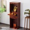 Large Storage Open Altar Cabinet, Meditation Table Shrine for Spiritual Use, Adjustable Shelves, Home Decor, Yoga Space, Organize Sacred Items, Enhance Meditation Experience view 1