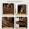 Large Storage Open Altar Cabinet, Meditation Table Shrine for Spiritual Use, Adjustable Shelves, Home Decor, Yoga Space, Organize Sacred Items, Enhance Meditation Experience view 4