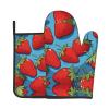 Fresh Strawberries Kitchen Baking Set, Oven Mitts and potholders Set, Heat Resistant Kitchen Cooking Gloves view 1