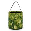 YHNNH Soybean Field Halloween Tote Treat Bags Trick Or Treat Cute Buckets Reusable Candy Bag 7.9"x8.3" for Halloween Party Favors Supplies Gifts Basket view 1