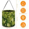 YHNNH Soybean Field Halloween Tote Treat Bags Trick Or Treat Cute Buckets Reusable Candy Bag 7.9"x8.3" for Halloween Party Favors Supplies Gifts Basket view 2
