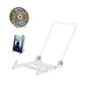 KINGDOM SOLUTIONS - 5.5" White Acrylic Display Stand Made in USA - 36 Pack view 1