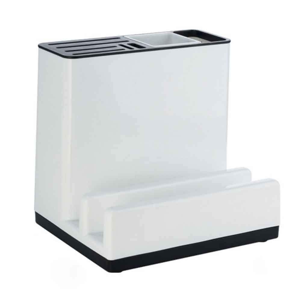 EWUROI Creative Rack Supplies Kitchen Tool Storage Holder Multifunction Draining Tableware