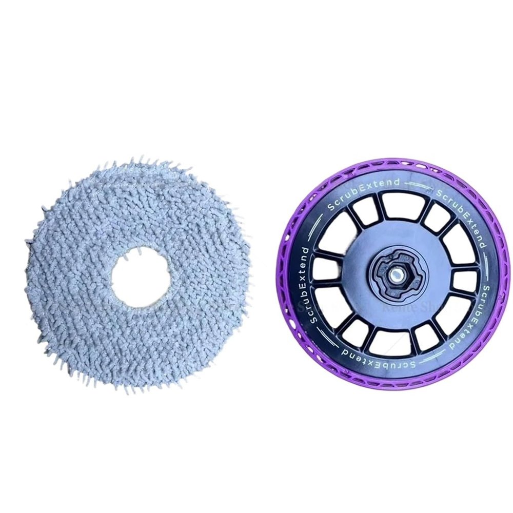 Compatible for Eureka, J15 Pro Ultra Robot Vacuum Cleaner Mop Holder Mop Pad Replacement Spare Part(SetB)