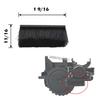 2 Pack Replacement Soft Wheel Side Brushes for Shark Robot Vacuum Wheels RV720 RV725 RV750 AV752 RV754 RV761 RV765 RV772 RV850W RV851 RV871 RV852 AV911S RV912 RV910S RV990 AV1010AE RV1000 RV1001 view 2