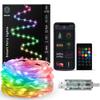 50ft USB Powered RGB Fairy Lights with Remote & App Control, Waterproof IP65 Outdoor/Indoor Decorative Lights for Bedroom, Patio, Garden, Parties & Holidays view 1