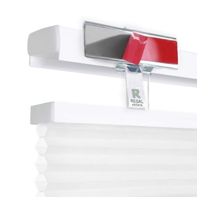 REGAL estate Adhesive Top Down Bottom Up Shade, White, 36 x 42 in