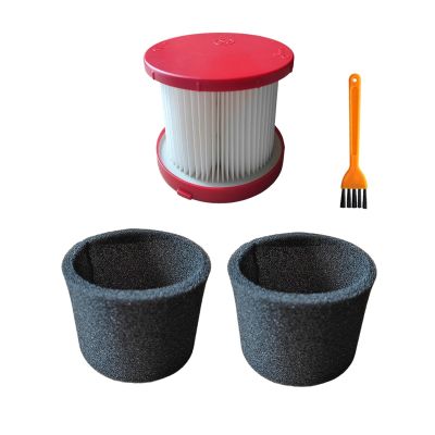 49-90-1900 HEPA Filter & Foam Sleeve Filters Ideal Replacements Compatible With Milwaukee Cordless M18 Vacuum (Models 0780-20, 0880-20) Filter Accessory Parts(3PCS)