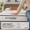 Sayre 10 Inch Twin Memory Foam Mattress in a Box Premium Cooling Gel Foam, Pressure Relief, Motion Isolation, CertiPUR US & Oeko TEX Certified, Made in USA (75" L x 38" W x 10" Th) view 2
