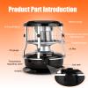Kerosene Heater Indoor 9000 BTU Portable Use Black Cordless Heater for Home Garage and Camping (Black) view 3