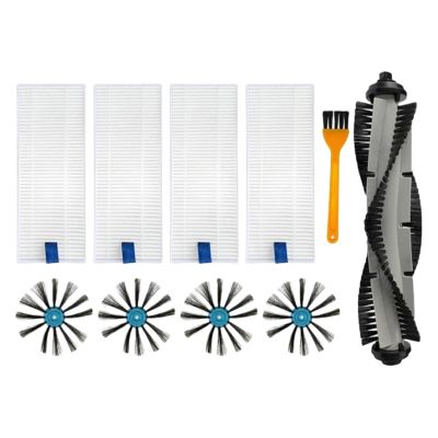 Compatible for Bissell 3115/EV675 Robot Vacuum Cleaner Spare Parts Spinwave Hard Floor Expert Wet & Dry Robotic Drum Filter Mop Accessories(SET3)