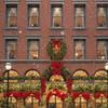 Larksilk 4-Pack 48" Pre-Lit Evergreen Wreaths with 150 LED Lights view 2