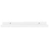 AMBERARD Wall Shelf Set of 4 High Gloss White MDF Medium Wall mounting Home Dcor Accents Floating Shelves view 4