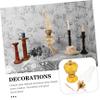 Retro Glass Indoor Oil Lamp Desktop Adornment view 3