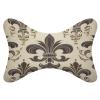 AJmores 2 Pack Car Neck Pillow Fleur-de-Lis and Coat Arms Knight Car Headrest Pillow for Neck Support view 1