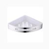 GSGRTYJIO Corner Caddy, Drill Free with Glue or Wall Mount with Screws,No Damage Stainless Steel Shower Wall Shelves Triangle,Brushed Nickel view 1