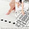 Electric Heating Carpet Heated Floor Mat, Heated Yoga Mat Area Rug Heater, Electric Heating Pads Foot Warmers Infrared Space Heater for Office Home(C,200x300cm) view 4