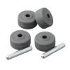 4 Front Wheels And 2 Axis Replace Kit, Compatible For Shark, NV350/NV351 Vacuum Cleaner Parts Vacuum Cleaner Replacement Tools For Home view 2