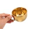1Set Stainless Steel Coffee Cup Set - Insulated Coffee Mug Double Walled Mugs Milk Tea with Spoon and Saucer 200ml view 3