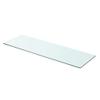 AMBERARD Glass Panel Clear Toughened Glass 31.5 in Long x 9.8 in Wide Home Dcor Accents Floating Shelves view 1