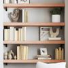 AMBERARD Wall Shelf Light Brown Solid Oak Wood 39.4x11.8 in Durable Home Dcor Accents Floating Shelves view 1