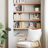 AMBERARD Wall Shelf Light Brown Solid Oak Wood 39.4x11.8 in Durable Home Dcor Accents Floating Shelves view 4