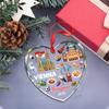 Customized Year/Name Vietnam Trip Memories Ornament Gift for Trip Lover, Personalized Vietnamese Travel Souvenir Glass Ornaments Christmas 2026, Vietnam Landmark Ornament Gift for Vacation Birthday view 4
