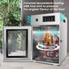 Commercial Food Dryer, Meat and Fruit Dryer, 14 Hooks, 30-90 Rotating Meat Dryer, LED Display, Dried Meat Dehydrator with Digital Timer Hours view 4