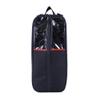 Qixotrz Playmat Tube Case for 2 Pcs 14x24 Playmats, Gaming Playmat Carrier with Dice & Card Pockets, Portable TCG MTG YuGiOh Playmat Tube with Handle & Detachable Shoulder Strap, Black view 3