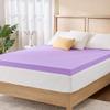 2 Inch Queen Lavender Infusion Memory Foam Mattress Topper for Relaxing Sleep, Ventilated & Pressure Relieving, CertiPUR-US Certified, Medium Firm Topper in a Box, Queen Size, 60"x80" view 1