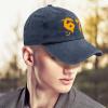 This is My Halloween 67 Number 6 7 Saying 6 7 Hats for Womens funny Washed view 4
