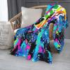 Flannel Blanket - Soft and Lightweight Throw Blanket for Home, Camping, and Travel 60"X50" view 4