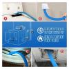 A83G-Vacuum Hose Attachment Dryer Vent Cleaner Kit Compatible With All Vacuum Cleaner, Quickly Lint Remover view 2