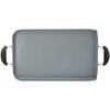 GoodCook Everyday Double Griddle Pan Ceramic Nonstick Aluminum Construction for Even Heating Non-Toxic PTFE & PFOA Free, 18x11-Inch, Rectangular, Black view 1
