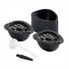SPONGL Reusable Holder Set for 9662.62 Refill Coffee Filter Pods Holder Kitchen Refillable Converter Holder Accessories view 1