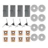 Hepa Filter Compatible For Xiaomi M40 D110CN Replacement Parts Accessories Consumables Mop Cloth Dust Bag view 1