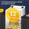 Food Dehydrator and Freeze Dryer Machine, 8 Layers with 2.5cm Layer Spacing and Built-in Fan for Fruit and Vegetable Drying view 4