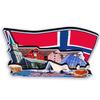 Autucson Decorative Magnet for Tromso Norway Unique Wooden Travel Souvenir to Record Beautiful Memories Fridge Magnet Collection 1800 view 3