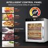 Home Freeze Dryer Food Dehydrator Machine with Stainless Steel Trays, 24-Hour Timer, Max Temperature 194, 10-Layer, 110V view 3