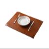 Distressed Leather Placemat, Handmade Placemats for Dining Table, Cafe & Restaurant Table Mats, Personalized view 1