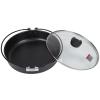 269CM. Japanese Hot Pot, Aluminum Alloy Soup Pot with Lid, Non Stick Cooking Pan for Shabu Shabu, Stew and Noodles, Multipurpose Saucepan for Induction Cooker and Open, view 2
