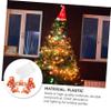 CONGARTENO LED Deer Head String Lights Xmas Copper Wire Fairy Lights for Christmas Tree Party Indoor Outdoor Decoration Warm view 4
