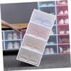 COOLHIYA 24Pcs Thicken Transparent Shoe Storage Boxes Dustproof Stackable Shoe Organizer for Small Spaces Dorm Closet Gym White Plastic Container view 4